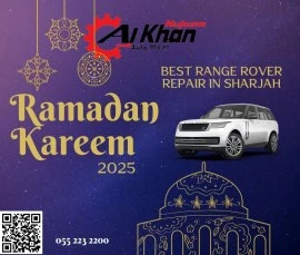 Range Rover Services Center in Sharjah