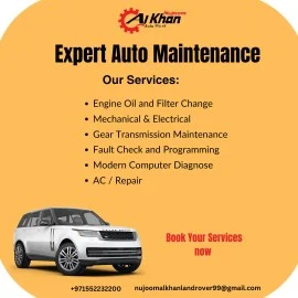 Land rover auto services in Sharjah