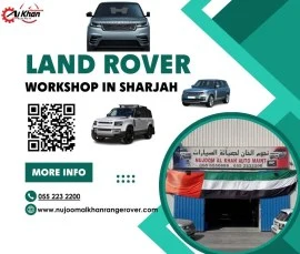 Range Rover auto workshop in Sharjah