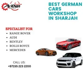 German Cars workshop in Sharjah