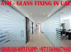 Aluminum and Glass Partition contractor  