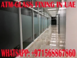 Aluminum and Glass Partition contractor  