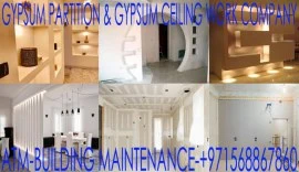 Gypsum Partition Service in Sharjah Umm Al Quwain 