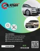 Range Rover Services Center in Sharjah