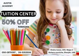 Tuitions in Sharjah for all Grades . RAMADAN OFFER