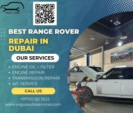 Range Rover Service Center in Dubai