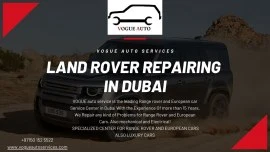 Range Rover repair services in Dubai