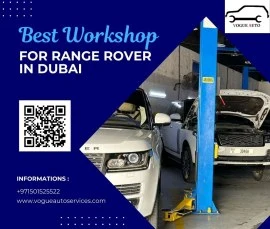 Range Rover and Audi service center in Dubai