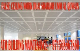 False Ceiling and Gypsum Partition Installation