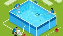 Swimming pool contractors near me Al Furjan 055311