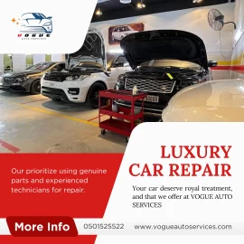 Range Rover & Land Rover service center in Dub