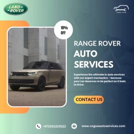 Range Rover and Lamborghini maintenance in Dubai