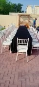 Chairs Tables Rental.  We are the Furniture Rental Company. Chairs Tables Rental and wedding furniture rental in all over the UAE. we have in rental stocks Banquet Chairs, Banquets Tables with All Colours Cover Available. Clear Acrylic Chivari Chair, Daup