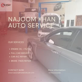 Range Rover Services Center in Sharjah