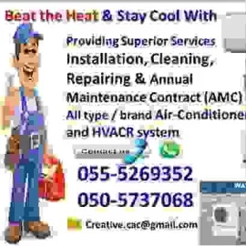 ac repair cleaning service in umm al quwain split