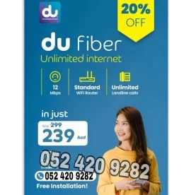 Du Home WiFi service providing 