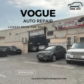 Range Rover and Lamborghini maintenance in Dubai