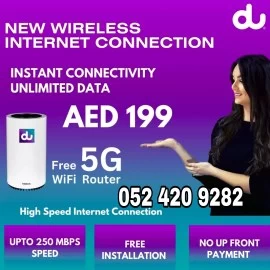 Du Telecom Home WiFi providing 