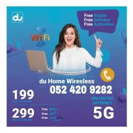 Du Telecom Home WiFi providing 