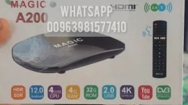 Magic A200 UHD/4K!  DVB-S2✅ 5G Android 12