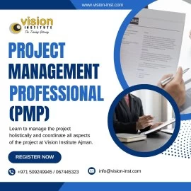 PMP Classes at Vision Institute. Call 0509249945