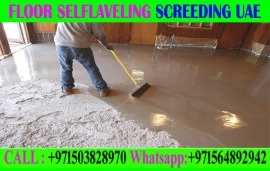 Self Leveling Screeding Company Ajman Dubai Sharja