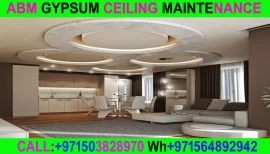 Gypsum ceiling contractor in Umm Al Quwain Dubai S