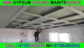 Gypsum ceiling contractor in Umm Al Quwain Dubai S