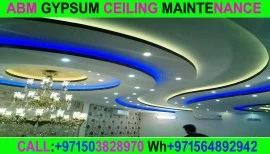 Gypsum ceiling contractor in Umm Al Quwain Dubai S