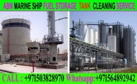 Oil Storage Tank Cleaning Services work Ajman Fuja