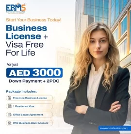 Freezone License + Investor Visa @ AED 8500