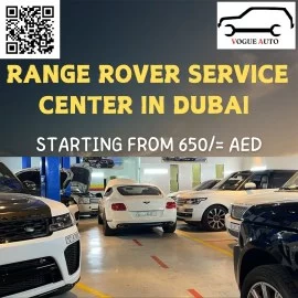 Range Rover Auto workshop in Dubai